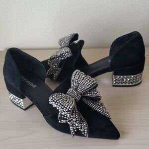 Jeffrey Campbell Valenti Bow d'Orsay Loafer, 7M